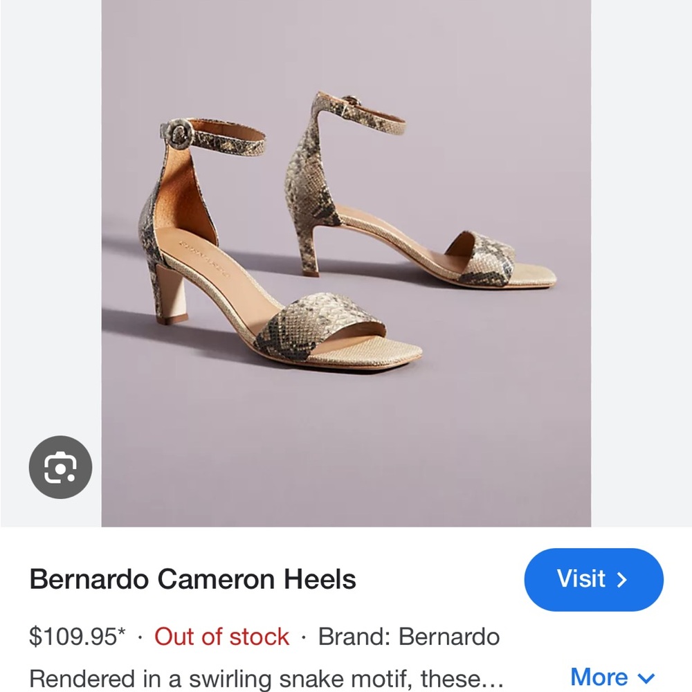 Bernardo Anthropologie Sandals